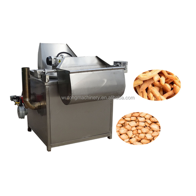Commercial Soybean Round Seed Chips Plantain Gas Energy Saving Deep Fryer Machine in Kenya