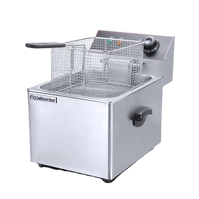Professional Fast Temperature Rising Commercial Electric Deep Fryer Factory On Electric Fryer
